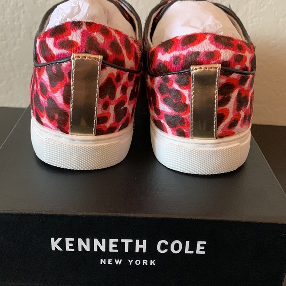 Kenneth Cole Bubble Gum Pink Calf Sneakers - Picture 5 of 8